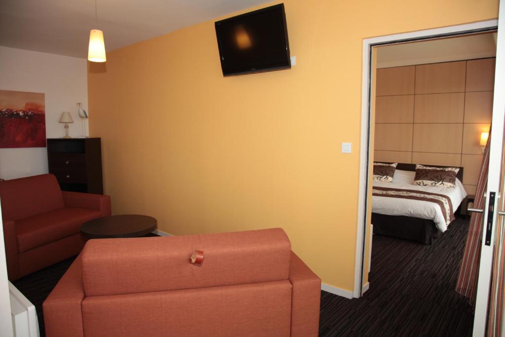 Logis Hotellerie Les Brisants , Restaurant J M Perochon Bretignolles-sur-Mer Phòng bức ảnh